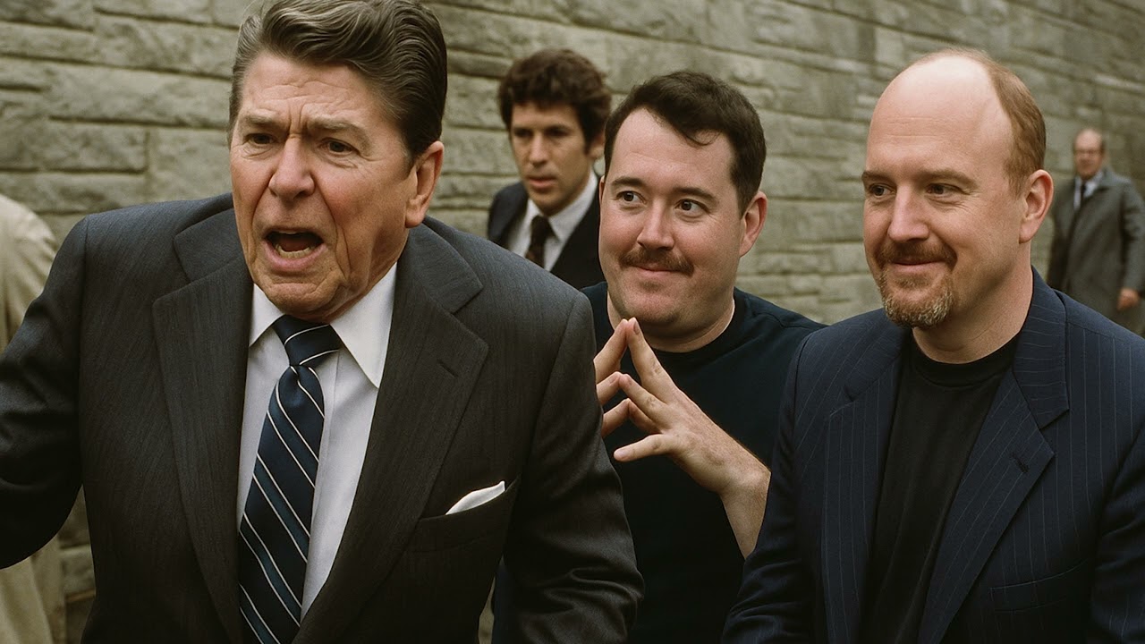 Reagan Shot, Bleeding & Still Joking – Louis CK & Shane Gillis