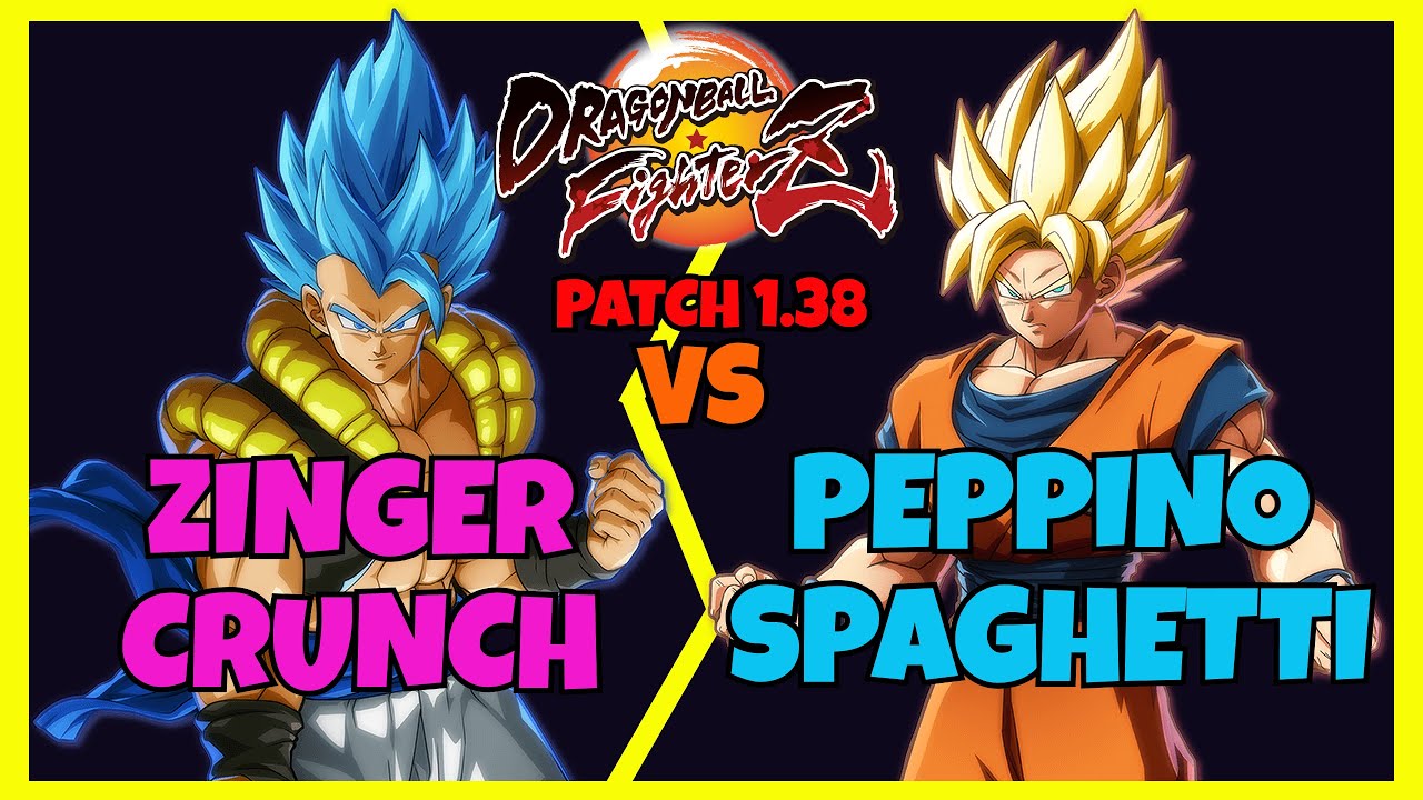 DBFZ - ZINGERCRUNCH vs PEPPINOSPAGHETTI (Gogeta Blue, Trunks, UI Goku vs SSJ Vegeta, Janemba, Goku)
