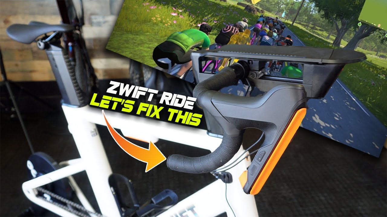 Модернизация Zwift Ride с помощью усовершенствованной системы руля / кухонная мойка Redshift
