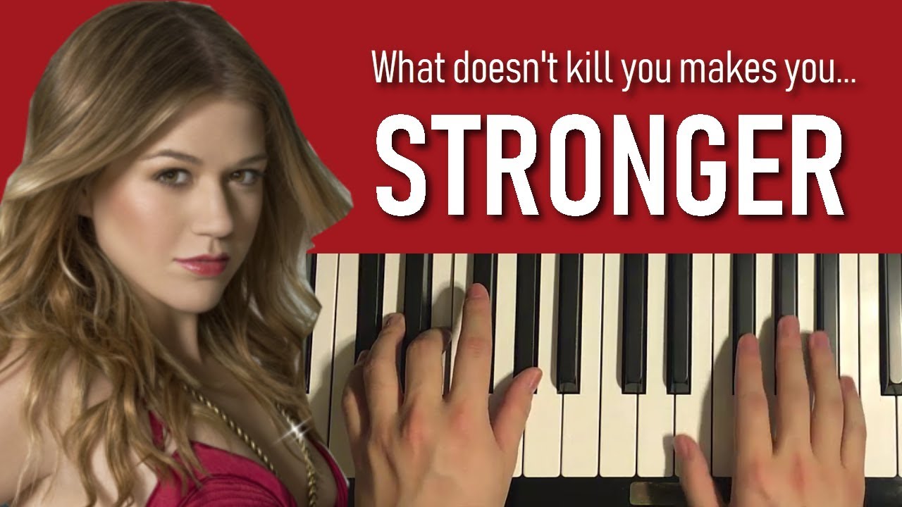 HOW TO PLAY - Kelly Clarkson - Stronger (Piano Tutorial Lesson)