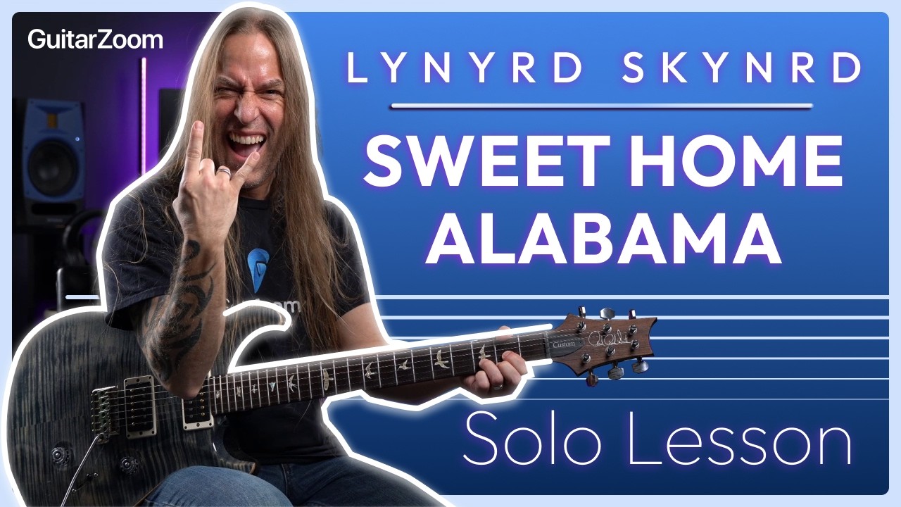 Classic Rock Solos Series: Learn To Play Sweet Home Alabama Solo