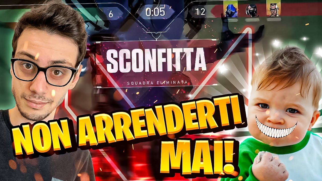 Una RIMONTA PAZZESCA di UNA PARTITA già PERSA! VALORANT ITA
