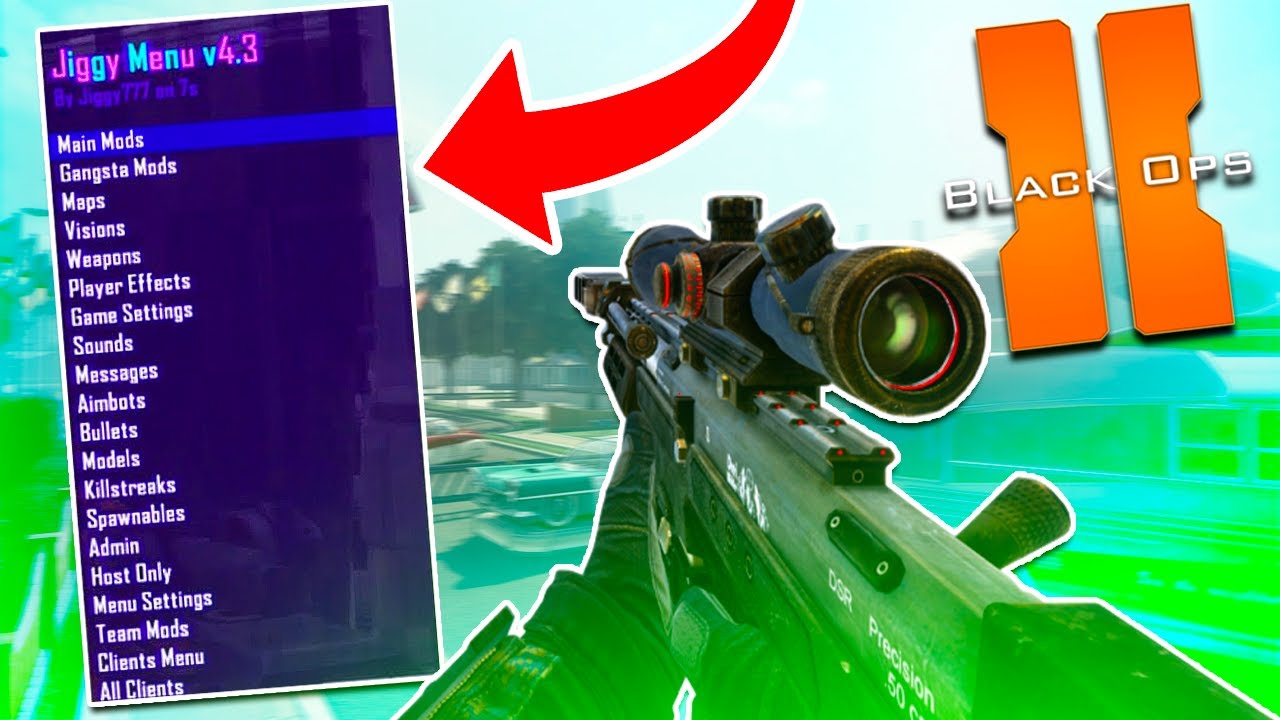 Как получить мод-меню в Black Ops 2 и пользоваться им онлайн *ОБНОВЛЕНО*