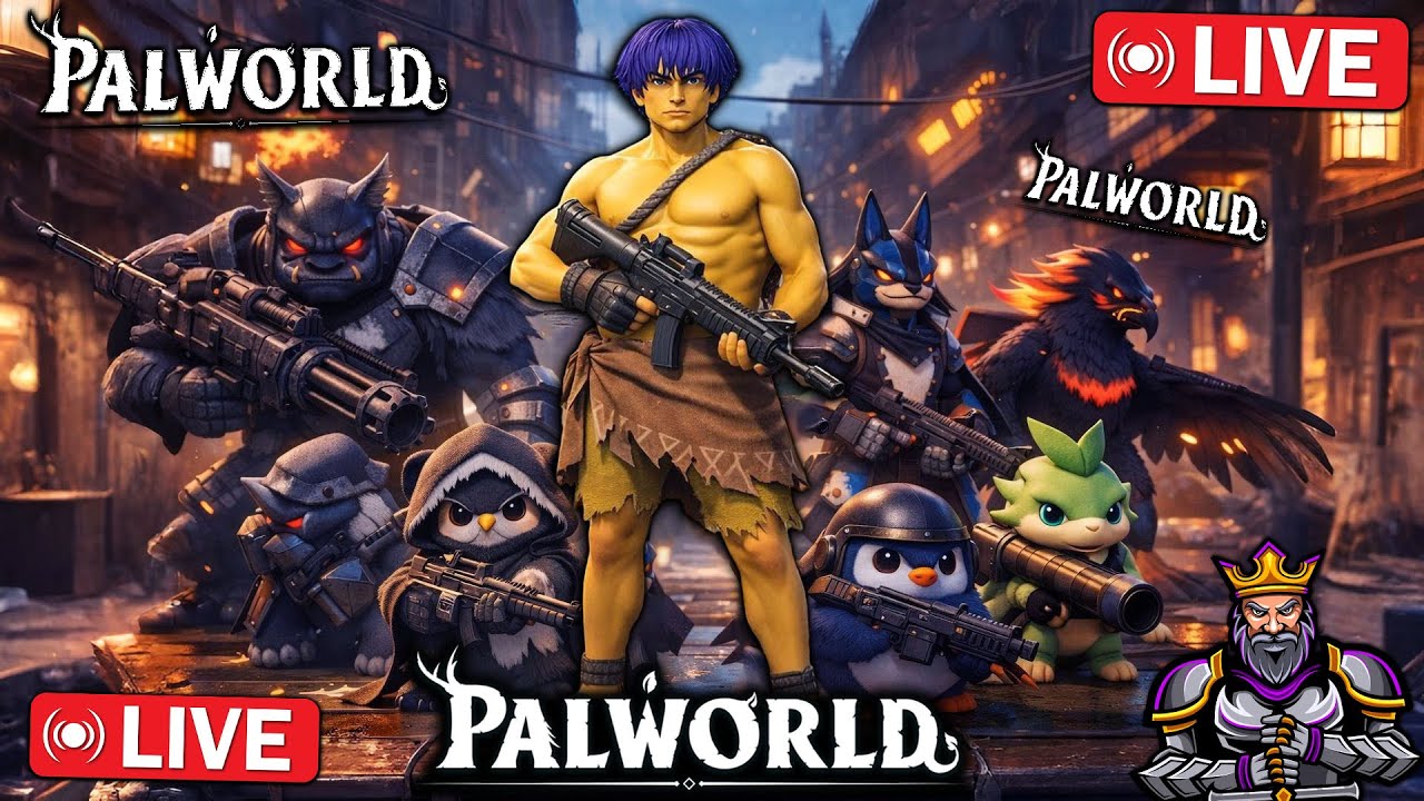 🔴 LIVE - PALWORLD -  URMEAZĂ BOȘII GREI , AOLOOO   - !!🔴