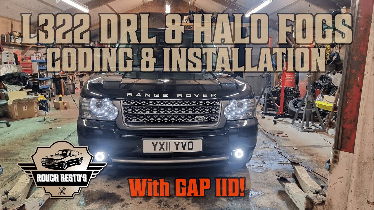 Range Rover L322 DIY LED Fog Light + Angel Eye/Halo Installation as Daytime Running Lights (DRL)