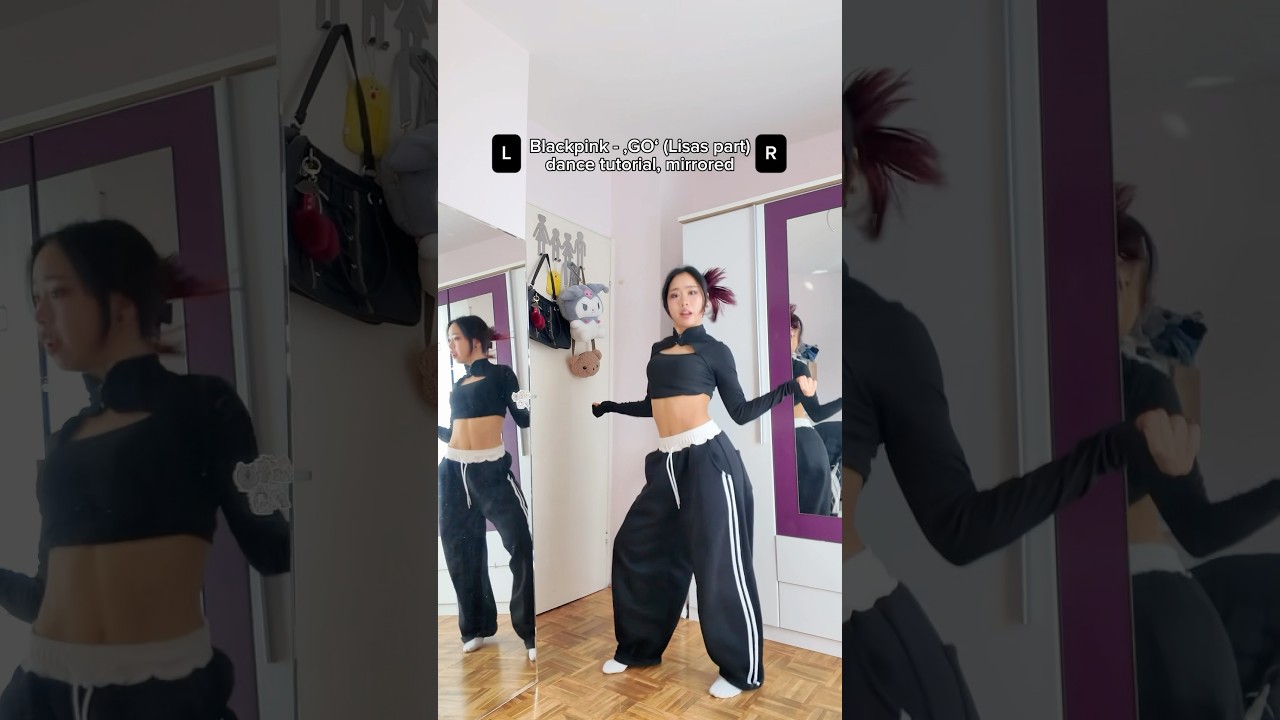 BLACKPINK &mdash; Урок танца &laquo;GO&raquo; #blackpink #go #dancetutorial #dancecover #jennie #ros&eacute; #jisoo #lisa