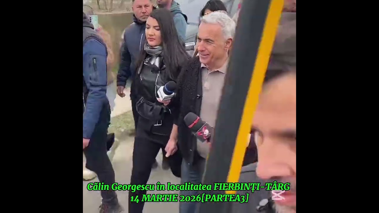 Călin Georgescu localitatea Fierbinți-Târg!14 martie 2026[partea3]