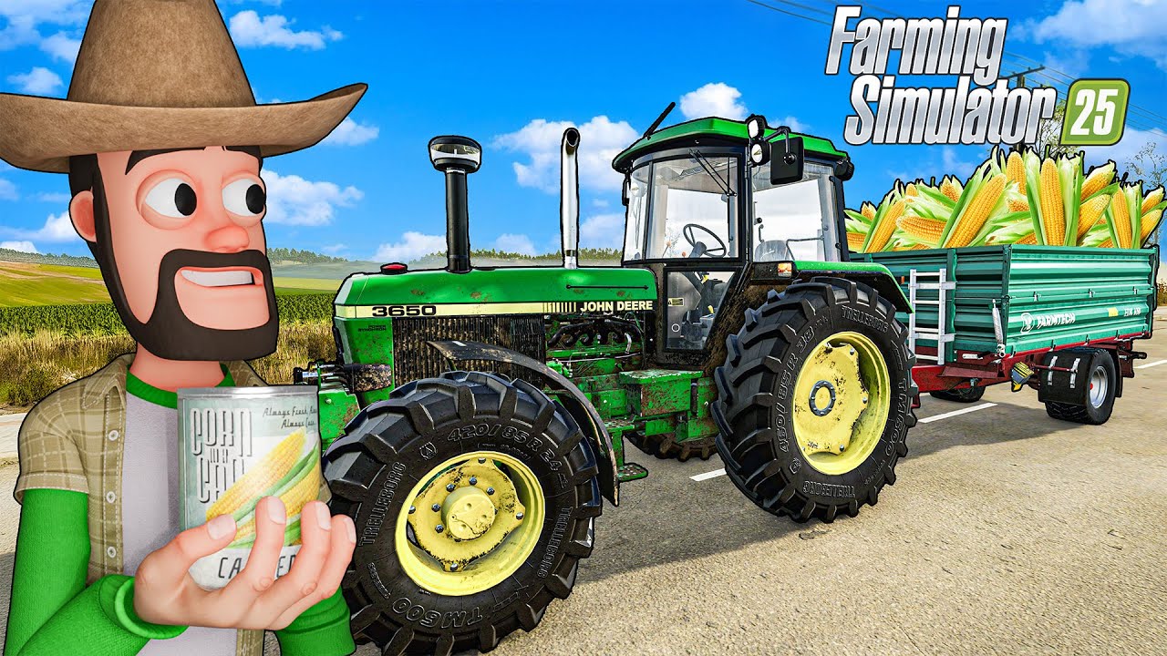 I Used CORN to Save The Farm?! (Farming Simulator 25)
