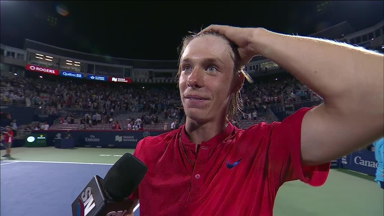 Elated Shapovalov “can’t even talk” after huge win over Nadal