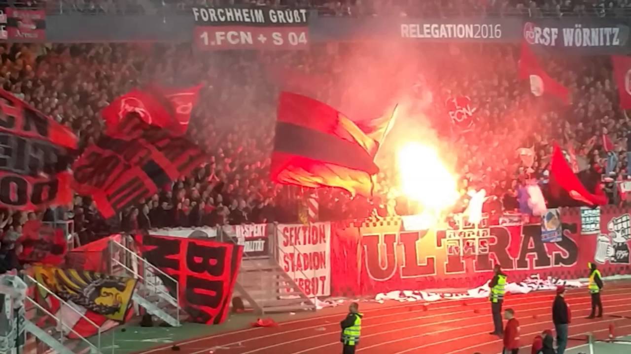 1. FC Nürnberg vs Eintracht Frankfurt - Let's Rock - You'll never walk alone!