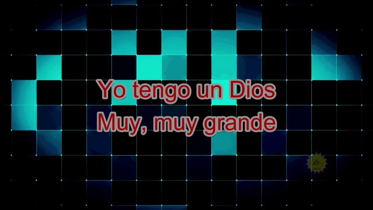 Tengo un Dios muy grande Gaspar Puentes Juan Aguirre Pista Karaoke Minguito Pérez Poeta del Cielo