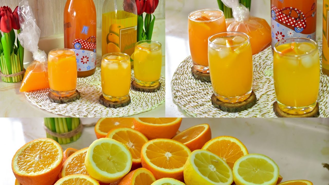 أسهل وابسط  تلات طرق لتخزين عصير  البرتقال المركز Three ways to store concentrated orange juice