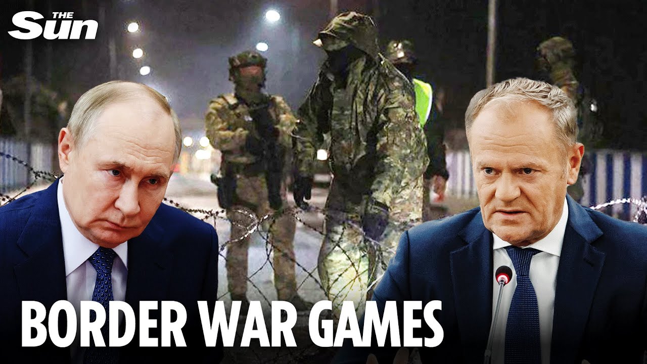 Putin starts 'WW3' war games as Poland seals east border & deploys 40,000 troops