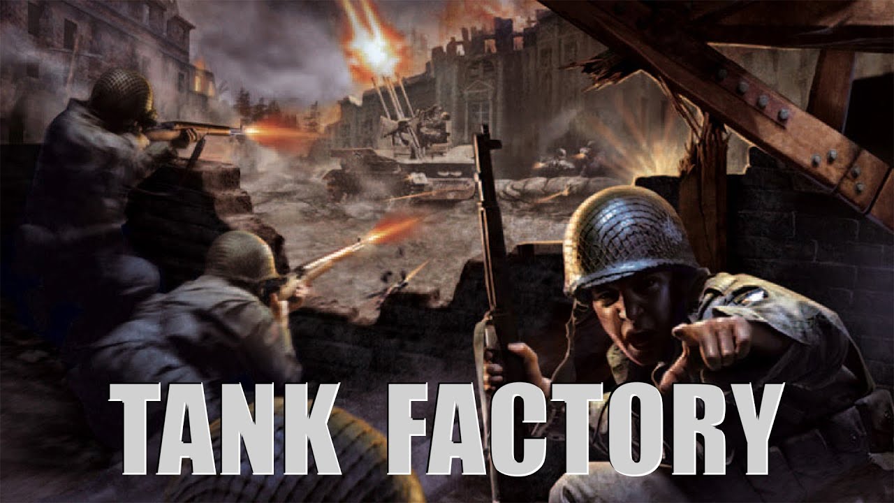 COD1 Mission 19: Tank Factory (No Commentary)