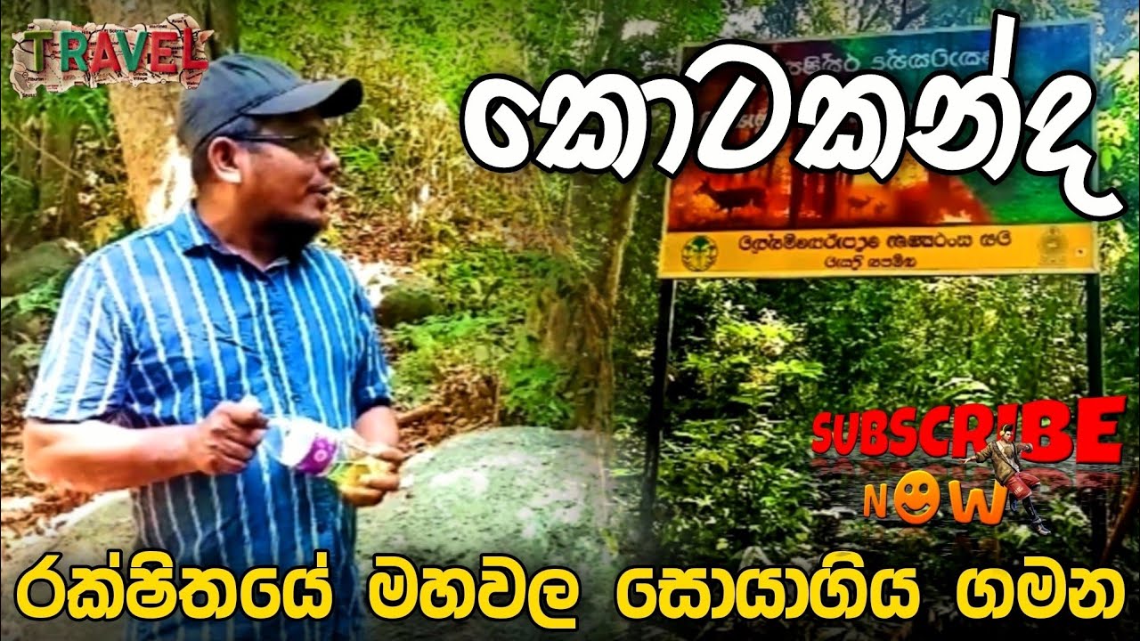 කොටකන්ද මහ වනය මැද இலங்கை கொட்டகந்த மஹாவலா #trending #travel #mirigama #motivation #ktjtravel