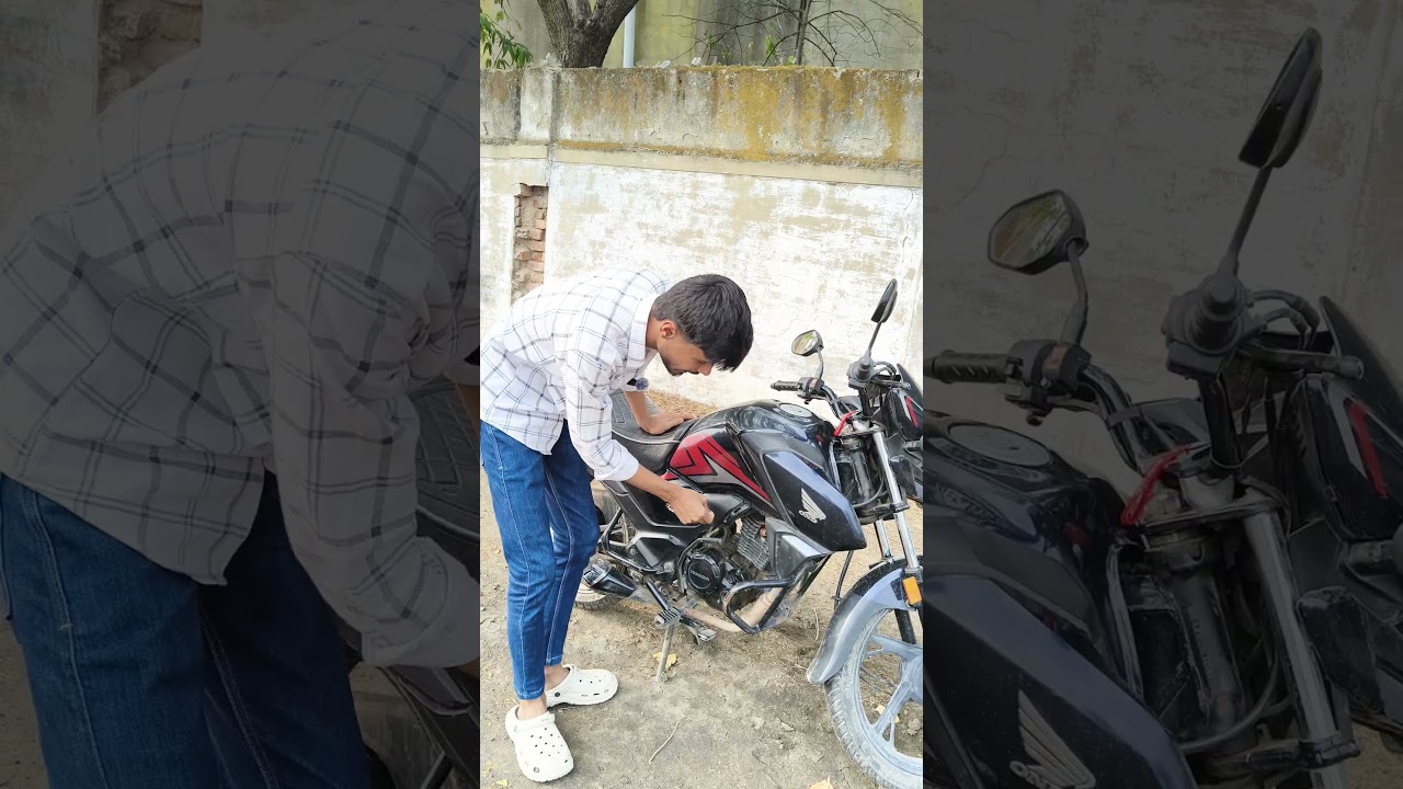 Gadi ne mara curren 😮 #shorts