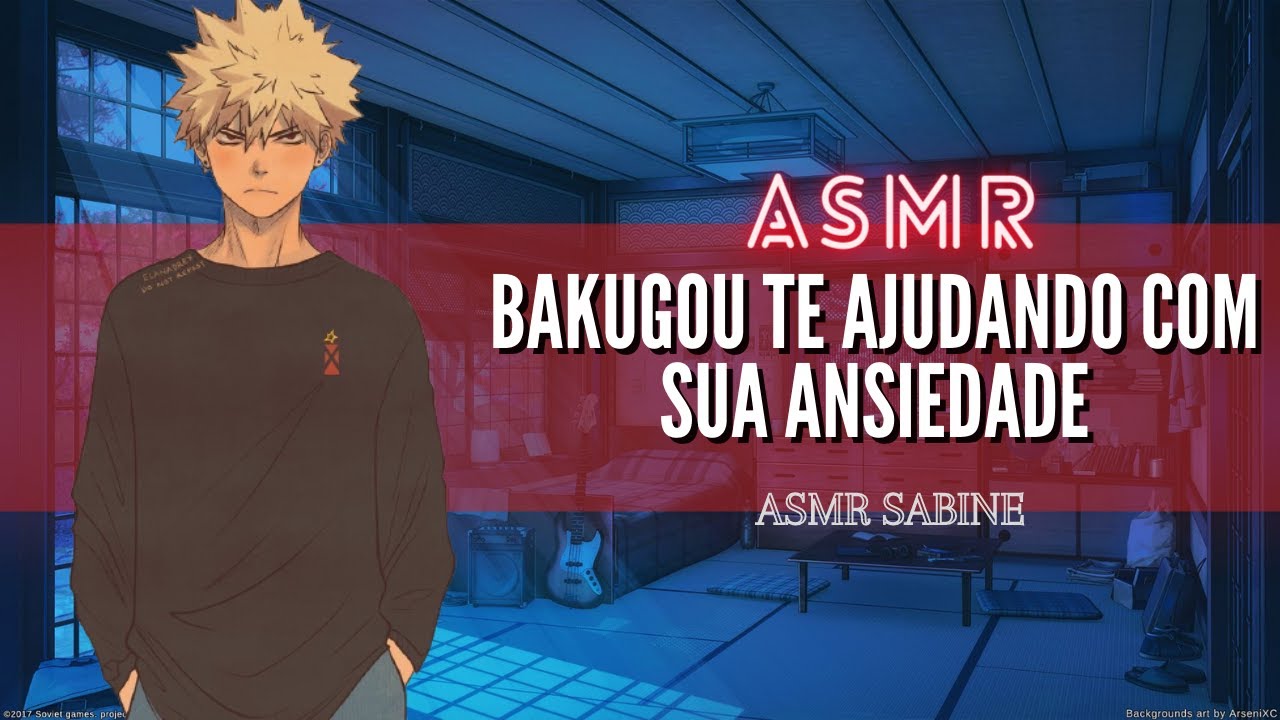 ASMR Bakugou te acalmando em uma crise de ansiedade| ASMR Bakugou Katsuki