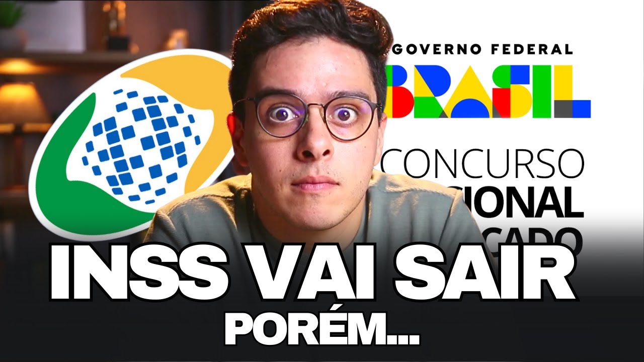 🛑 URGENTE! INSS NO CONCURSO DO CNU 2025 l MAS CALMA...