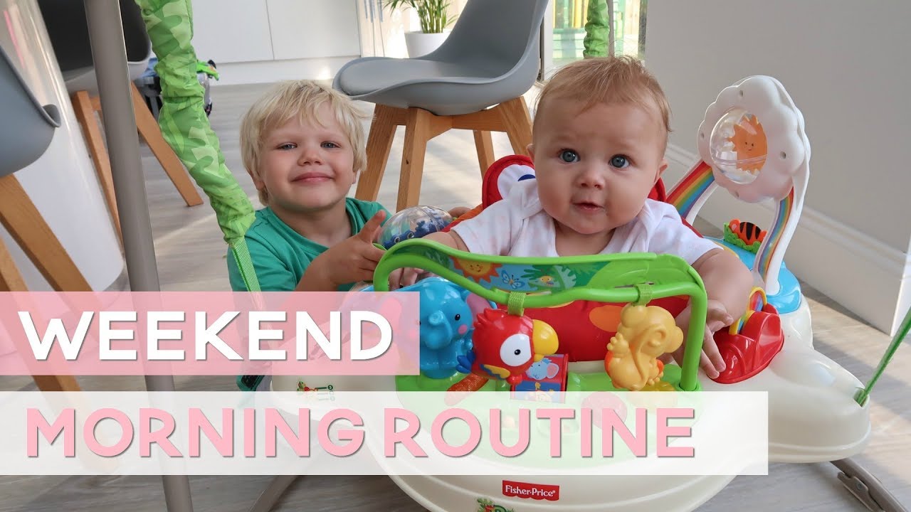 Weekend Morning Routine | Family of 4 with Kids Aged 4yrs & 4 Months