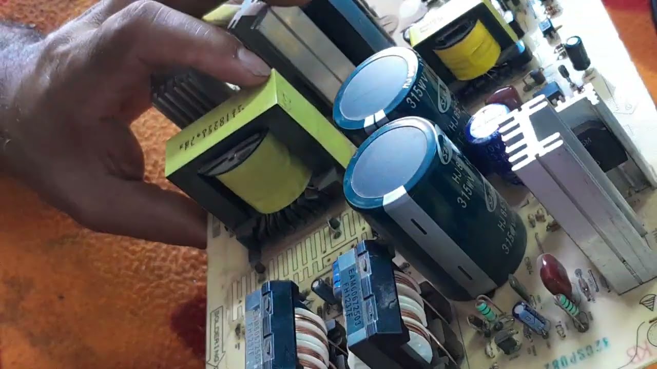 Som LG CM9520 - Reparo da fonte