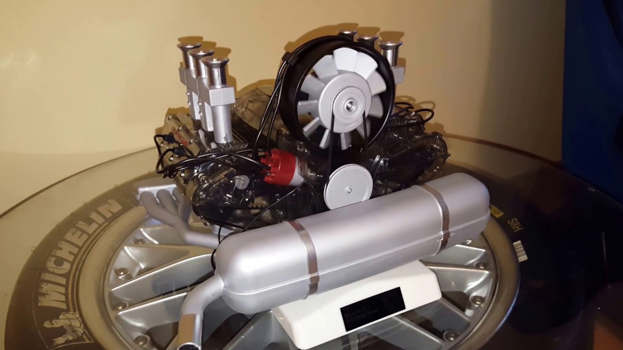 Engine Porsche 911 6-Zylinder Boxer 1:4 Franzis