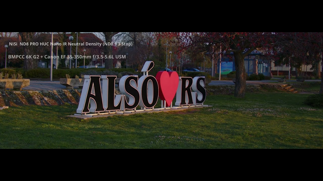 BMPCC 6K G2 + NiSi HUC Pro Nano IR ND8 (3 Stop - 0.9)