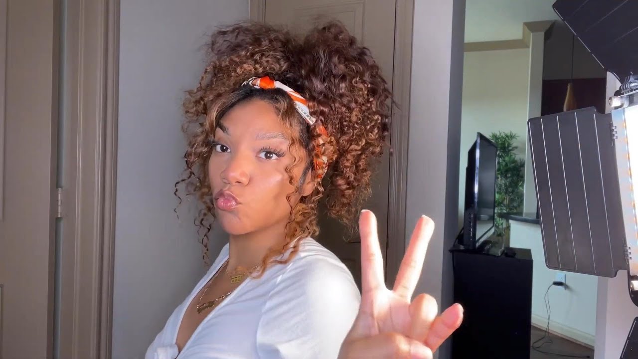 TRY TO DIY MY AFRO KINKY CURLY TAPE INS ft.YWIGS