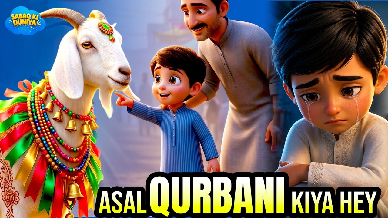 Mehnga Bakra ya Asal Qurbani? 🐐 | Bachon ke liye Sabaq Amoz Kahani | Eid ul Adha Story