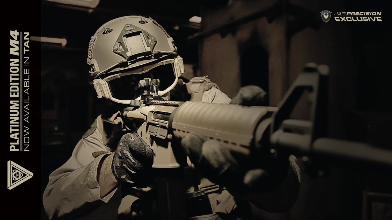 Echo1 Platinum Edition M4 in Tan Airsoft Gun