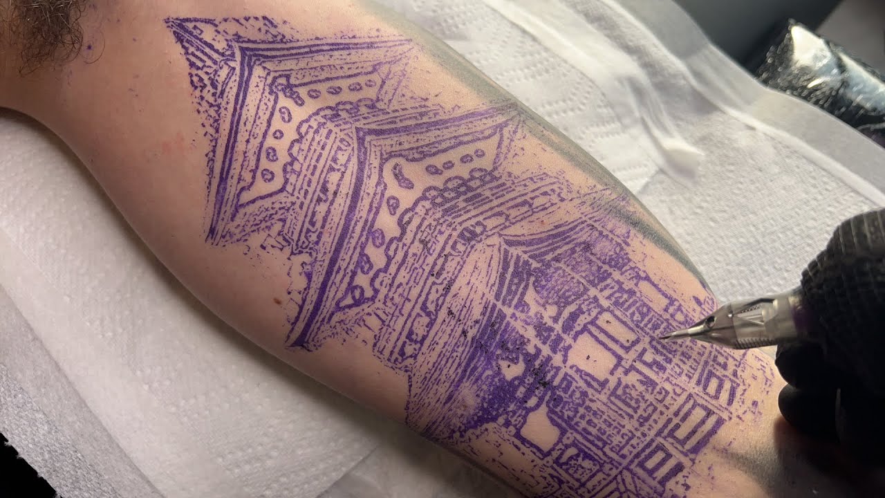 LIVE TATTOO: Japanese Pagoda 🇯🇵