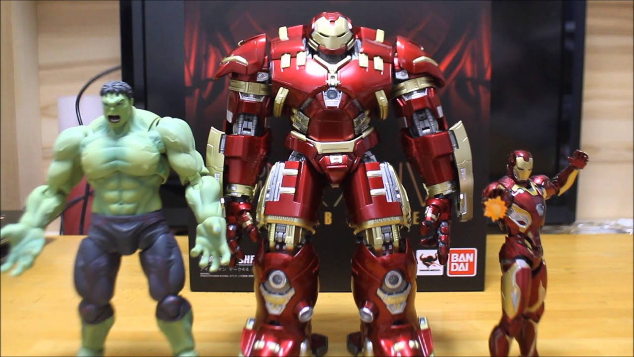 S.H. Figuarts Hulkbuster video review アイアンマン マーク44 ハルクバスター