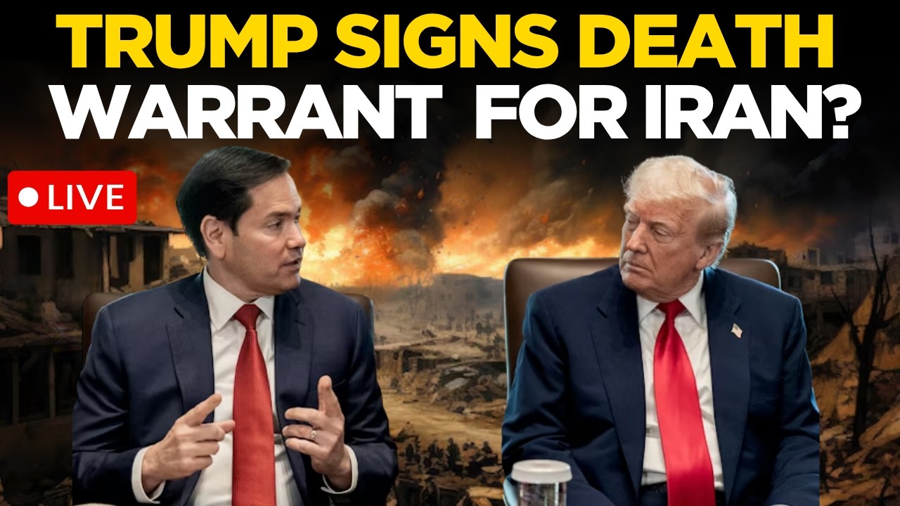 TRUMP IRAN ANNOUNCEMENT LIVE | President Trump Makes Major Statement From The White House | Trump