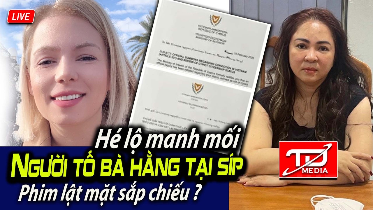 Hé lộ manh mối người tố bà Hằng tại Síp - Phim lật mắt sắp chiếu ?