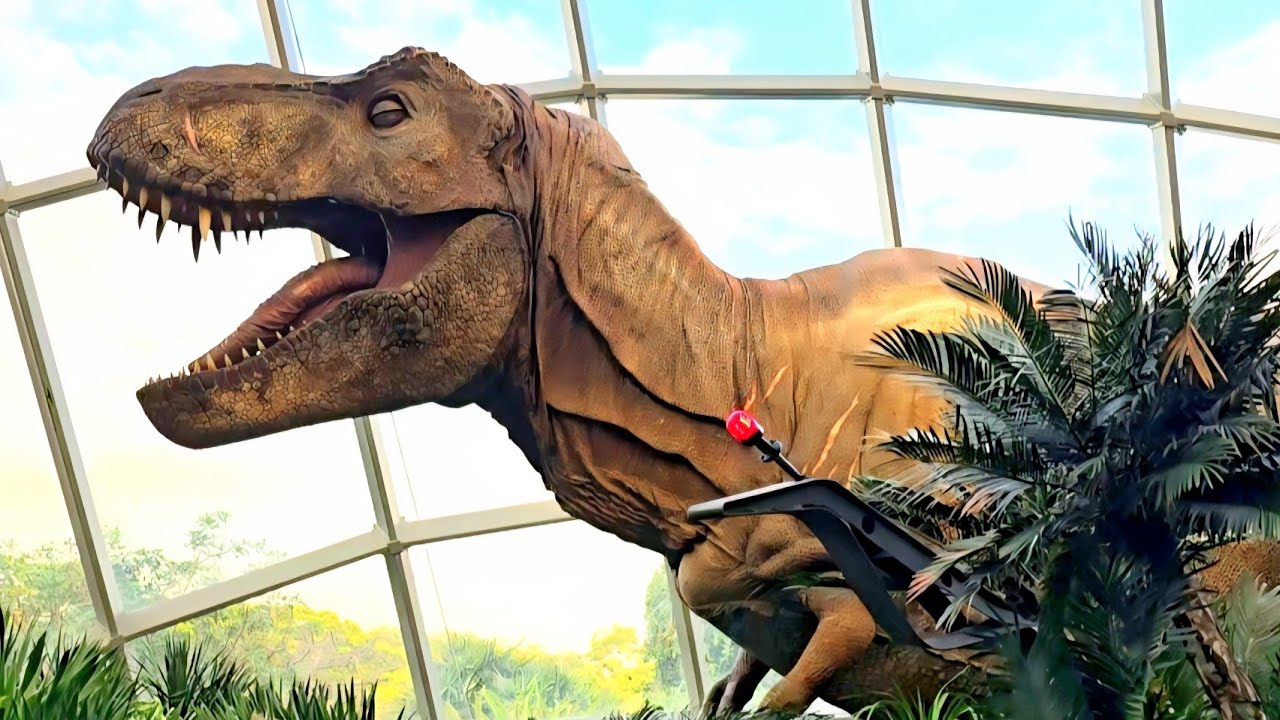 JURASSIC WORLD THE EXPERIENCE @ the perfect location, Cloud Forest, Gardens by the Bay Singapore.
