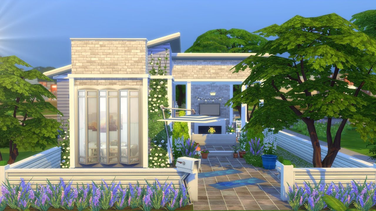 THE SIMS 4: SPEED BUILD // CUTE LITTLE HOME // NO CC