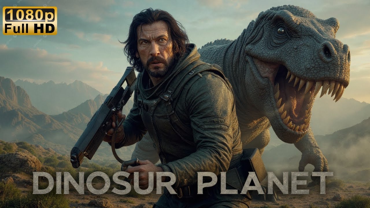 Dinosaur Planet : New Action Movie 2025 | Adam Driver | Full Movie | 4K Ultra #actionmovies
