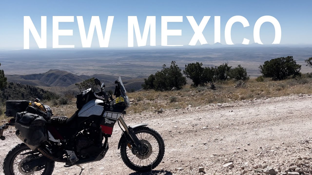 Riding Into New Mexico on the BDR