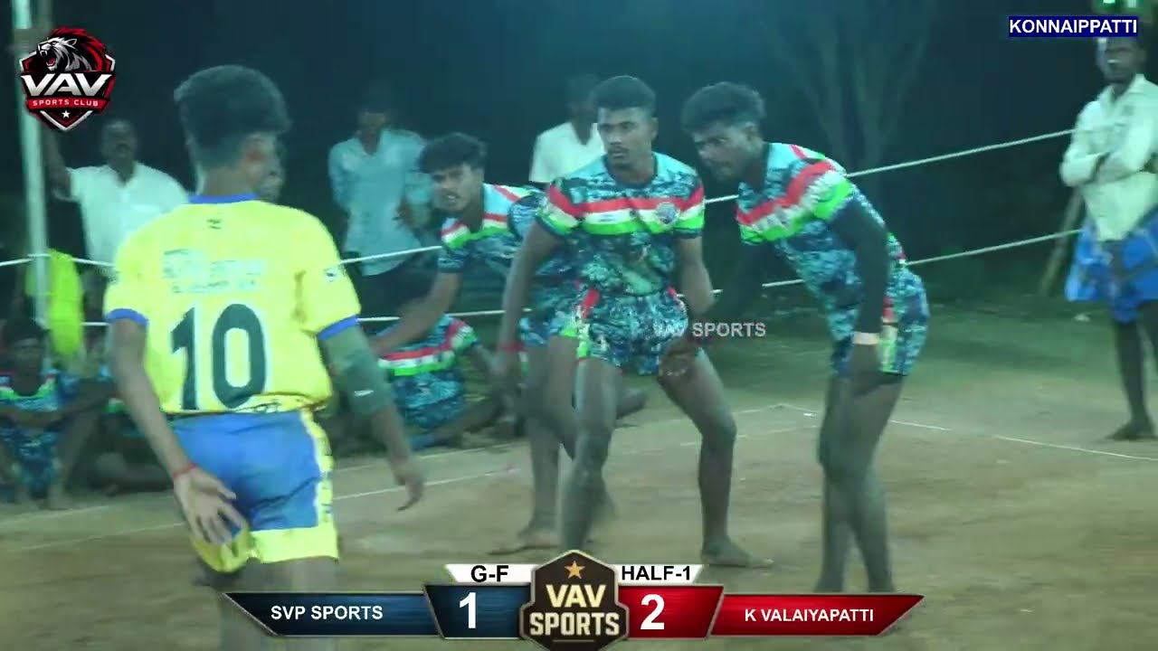 GRAND FINAL| SARUGUVALAYAPPATTI {vs} K VALAYAPPATTI|KONNAIPPATTI-OWN CLUB -KABADDI MENS-2026