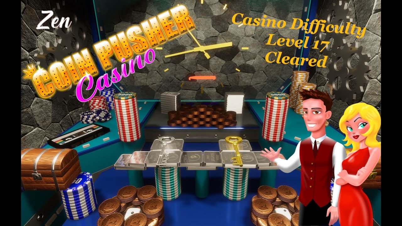 Coin Pusher Casino Zen Level 17 Casino Difficulty Cleared ASMR