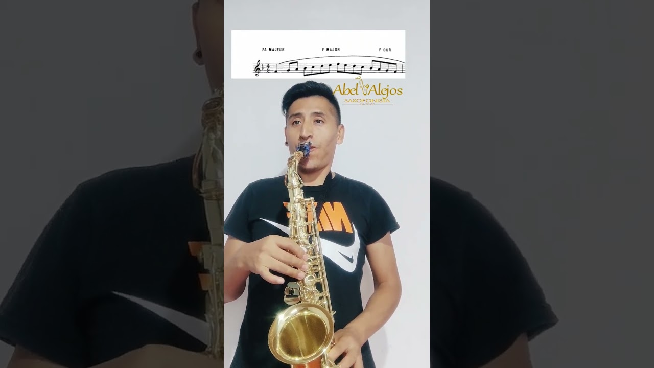 ESCALA DE FA MAYOR SAXO ALTO #ESCALAS #MUSICALES #links #jazzmusic #musica #saxo #jazzmusic #SAXO