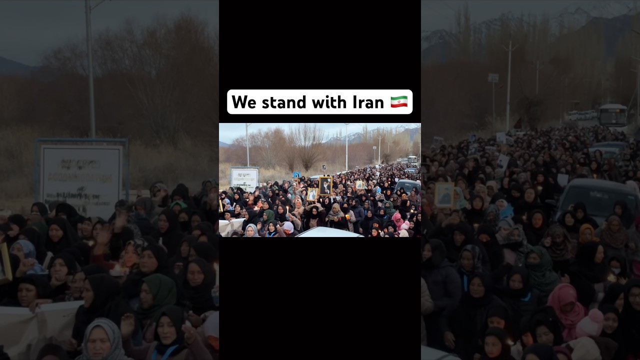 Leh ladakh candle march #farheentabasumvlogs #ladakhivlogger #iran #freepalestine #lehladakh #ladakh