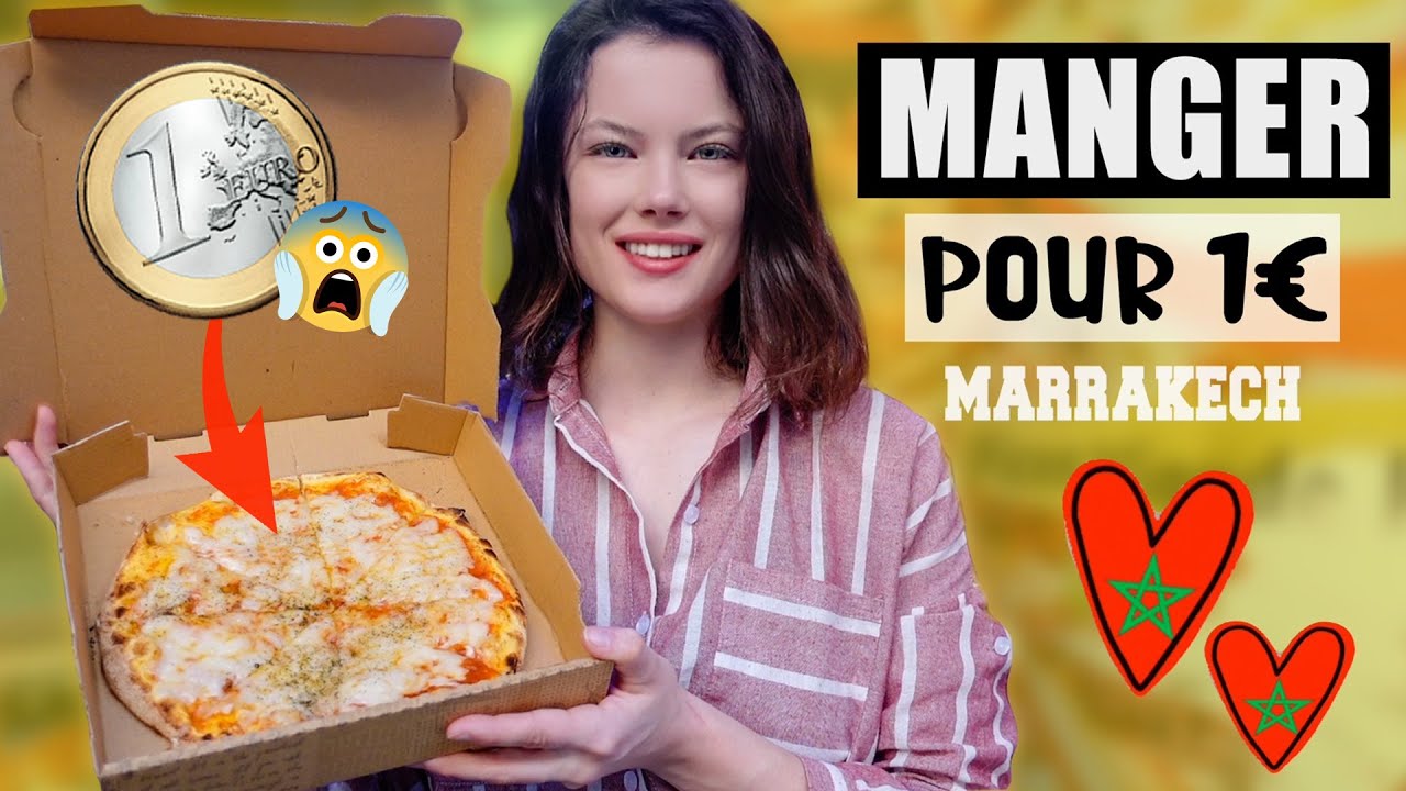 JE MANGE QUE DES TRUCS À 1€ À MARRAKECH 🇲🇦 - Claire
