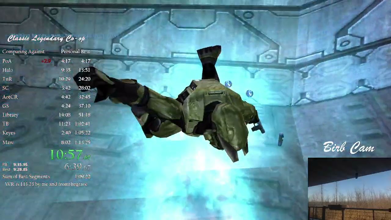 Halo CE Classic Legendary Co-op with voltroneon in 1:12:59