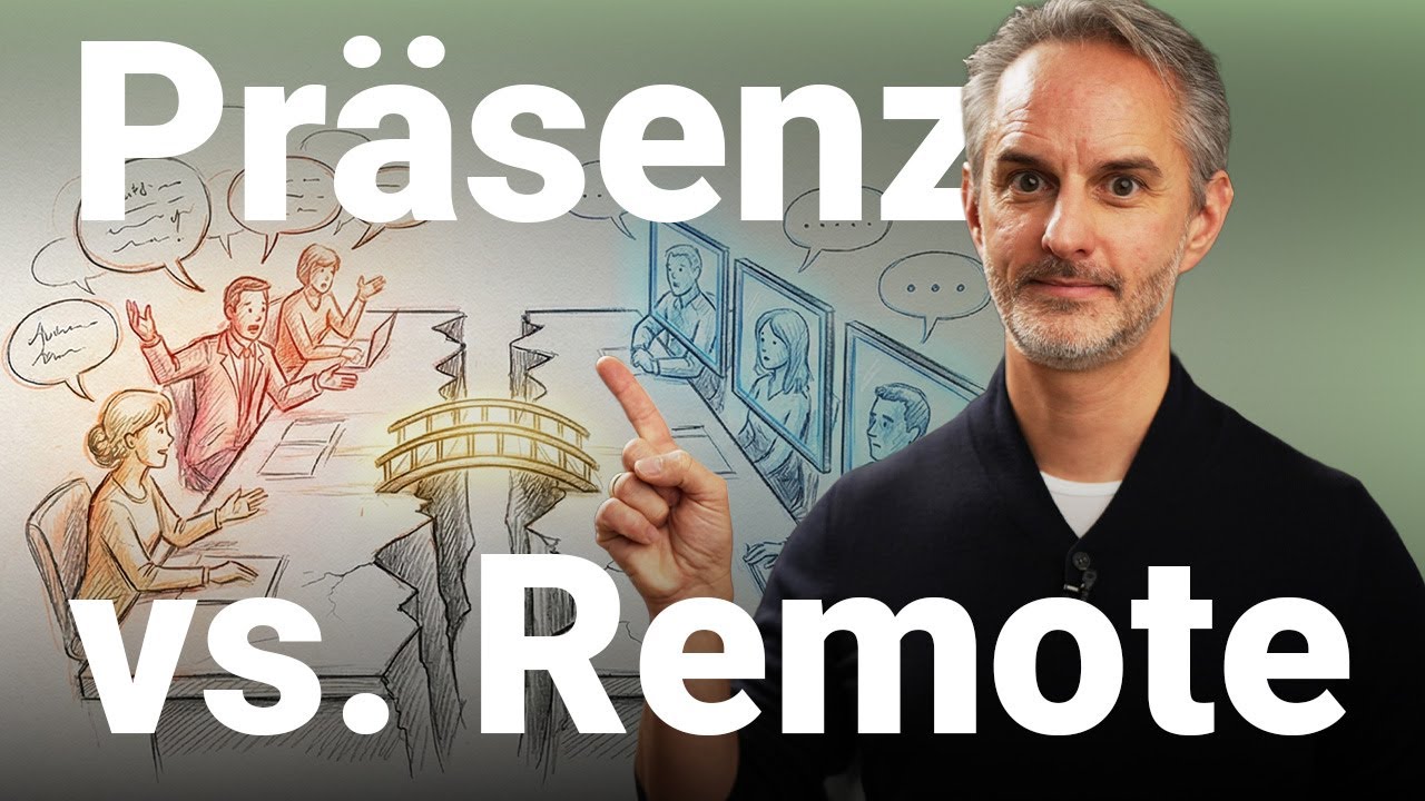 Darum SCHEITERN 72% der hybriden Meetings – richtige Führung im Büro und Remote gleichzeitig!