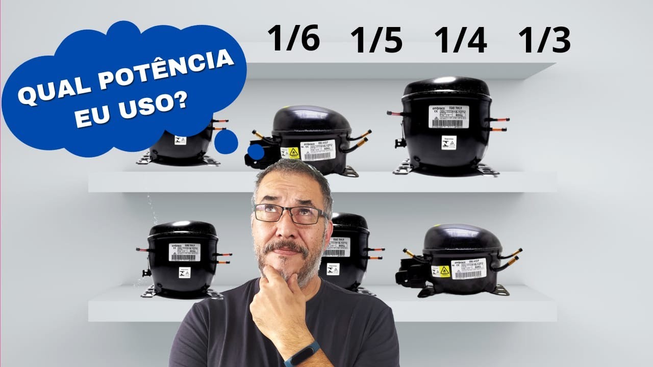 ❄️🔧Qual Compressor Usar, Como Saber Qual a Potencia Ideal do Compressor.