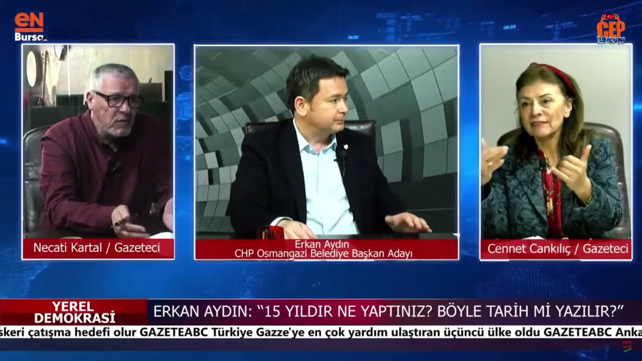 Cennet Cankılı&ccedil; ve Necati Kartal soruyor Erkan Aydın yanıtlıyor / ORTAK YAYIN /