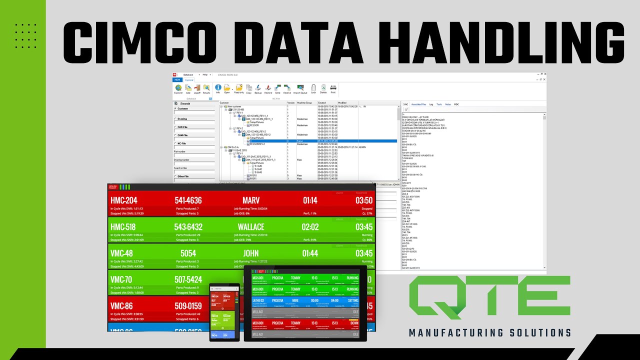 CIMCO Data Handling