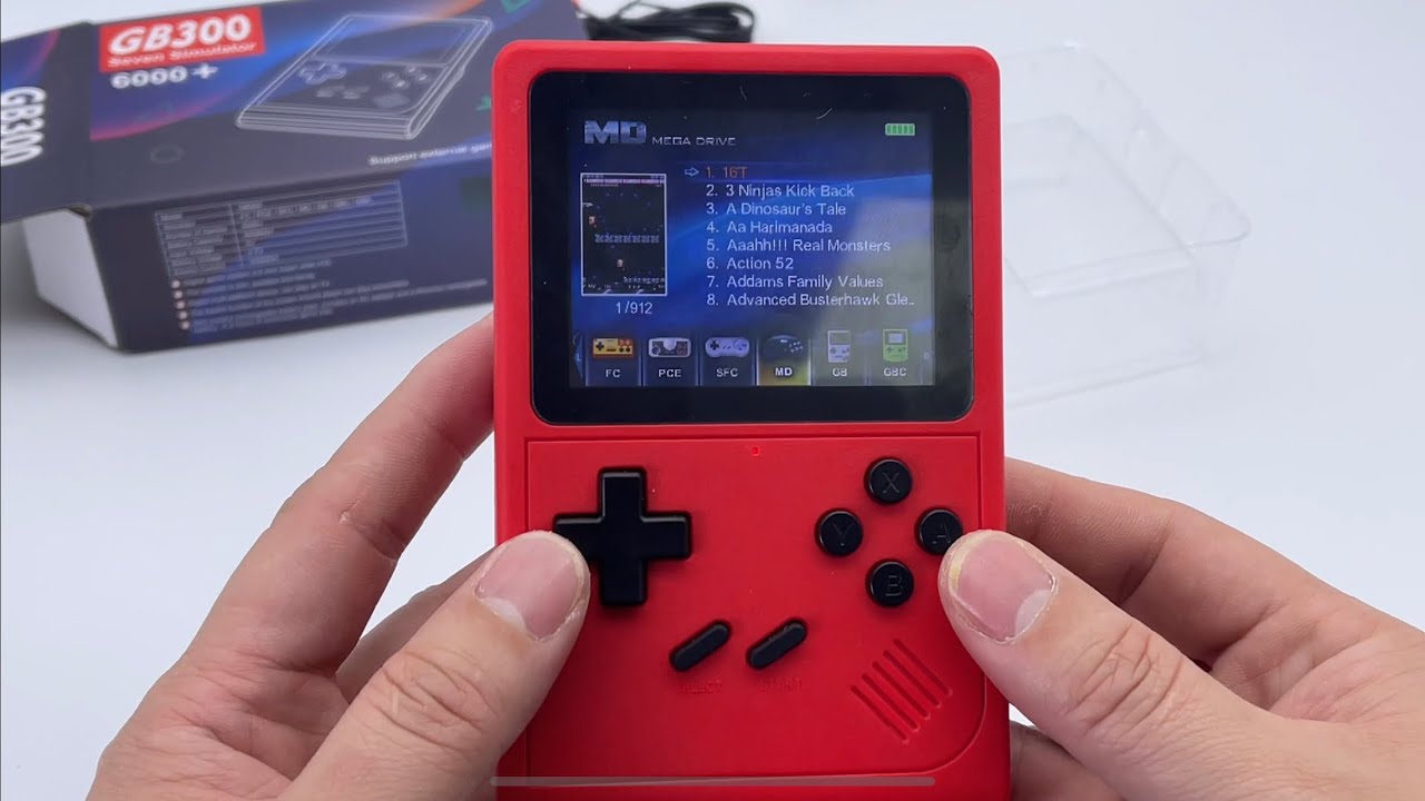 GB300 Mini Pocket Game