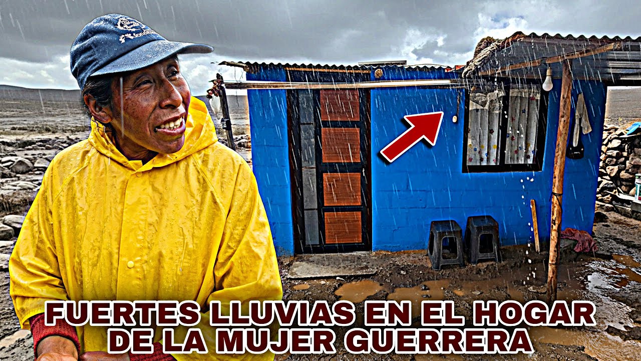 Su Patio Quedó INUNDADO y LLENO de BARRO… PISO NUEVO para La Mujer Guerrera | Parte 1