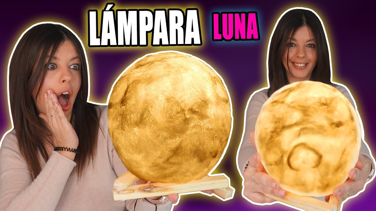 Haz una LAMPARA de LUNA con Papel Higiénico en la Cuarent3na | DIY Moon Lamp Moonlight by Bego Art